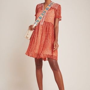 Anthropologie Maeve Adrian Sheer Tunic Dress 2